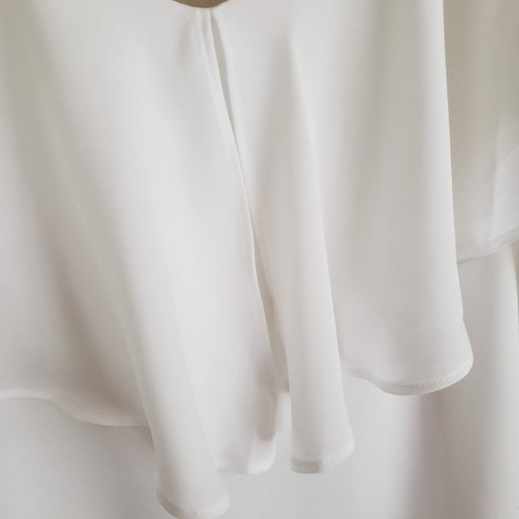 NY&C White Flowy Blouse Cami - Picture 3 of 5